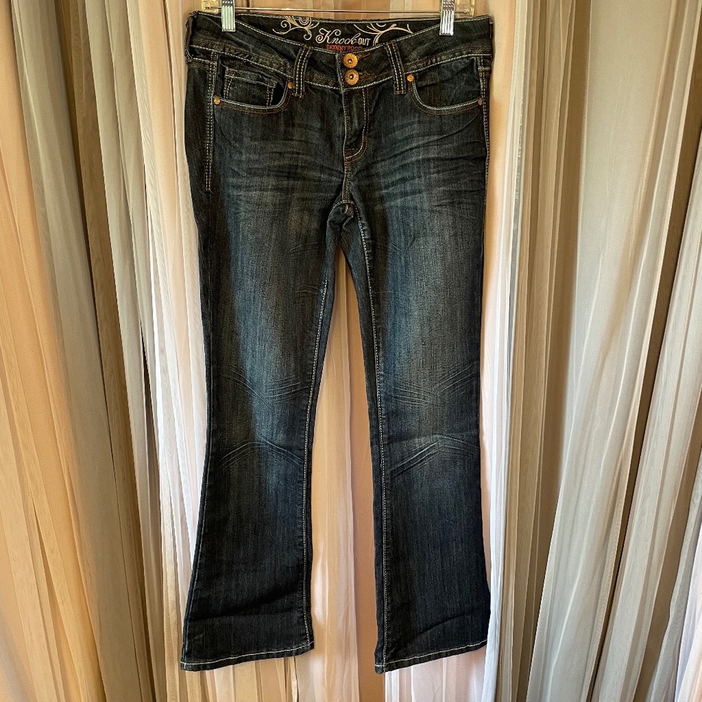 Refuge Knockout Skinny Bootcut Jeans Size 8S